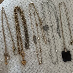 Vintage Juicy Couture Gold and Silver Necklace Collection